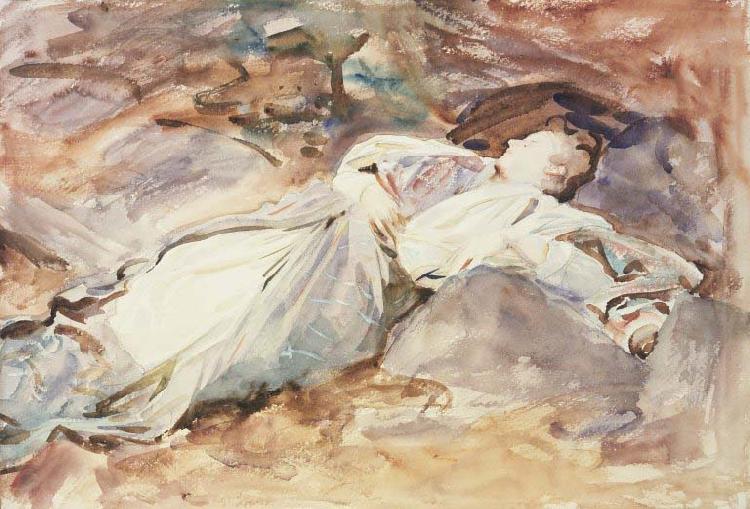 John Singer Sargent Violet Sleeping oil painting picture